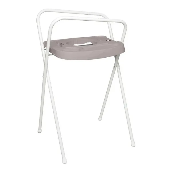 Bebe-Jou Kovový stojan Click na vaničku Bébé-Jou 103 cm Chalk Brown/Farm Friends