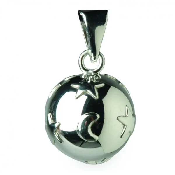 Bola Těhotenská rolnička ESSENTIALS Star/moon