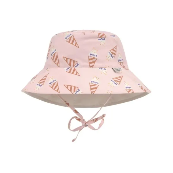 LÄSSIG Klobúčik Bucket Hat ice cream pale pink 07-12 mes., veľk.: 45-47