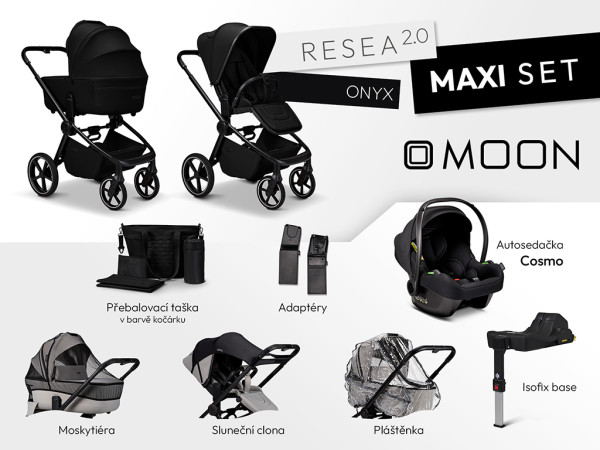 MOON Resea 2.0 Maxi set - ONYX