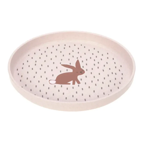 LÄSSIG Plate PP/Cellulose Little Forest rabbit