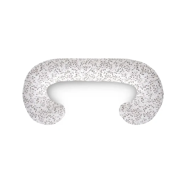 CEBA Vankúš na dojčenie Cebuška Duo Žerzej Tiny Leaves 300 cm