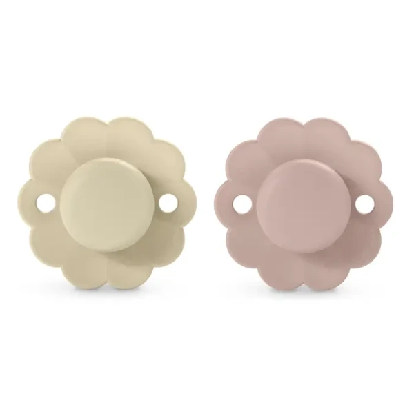SUAVINEX | Dudlík SX PRO fyziologický 2 KS WONDER 0/6m - Whitecap Gray + Pale Mauve