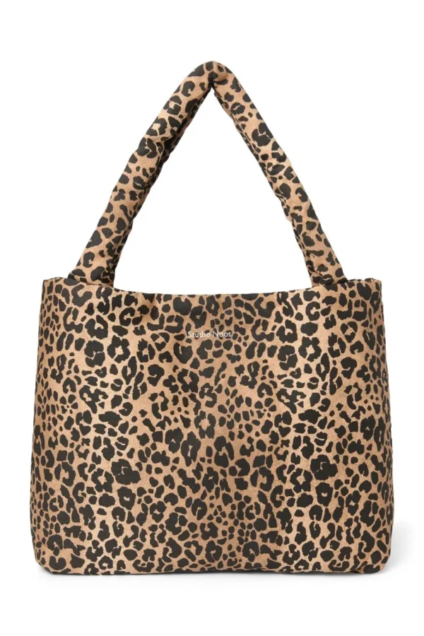 STUDIO NOOS - Cotton MOM BAG - prebaľovacia taška Brownl Leopard