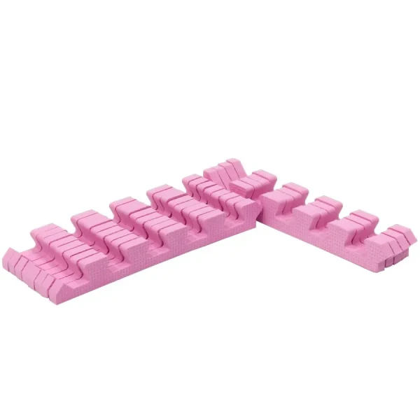 Rialto Baby Sada okrajov Pink na penové puzzle 90x90 cm