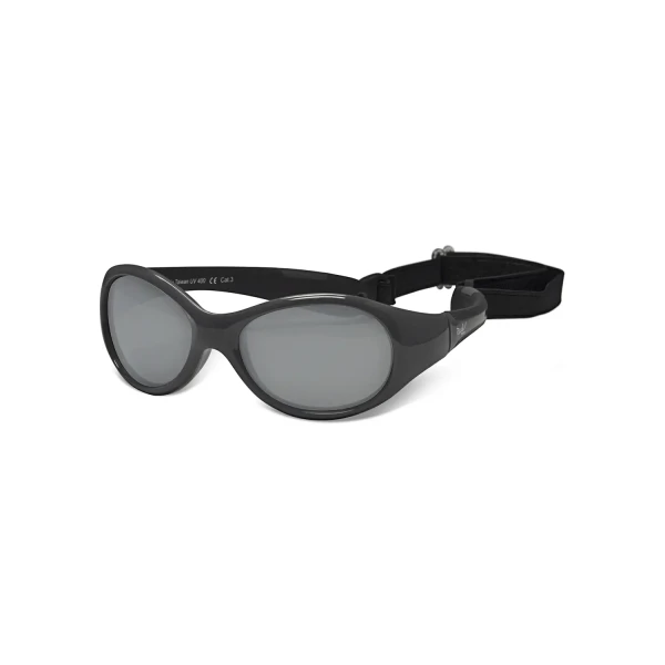 REAL SHADES Sluneční brýle Explorer 2+, Graphite/Black