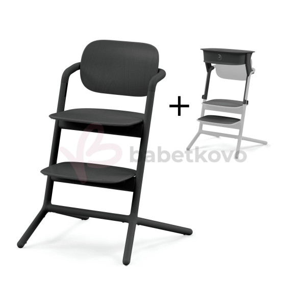 CYBEX LEMO Židle Stunning Black + učící věž