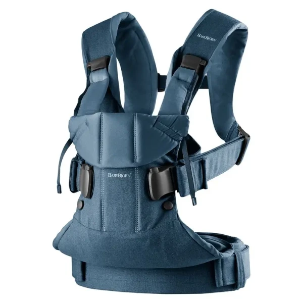Babybjorn nosítko ONE Classic Denim/ Midnight blue Cotton