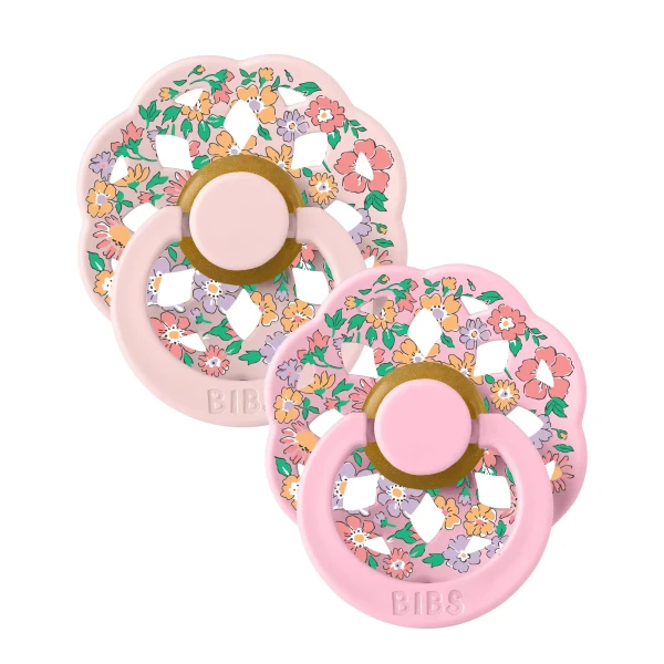 BIBS x Liberty Boheme cumlíky z prírodného kaučuku 2ks - veľkosť 2 oscar-meadow-blossom-mix