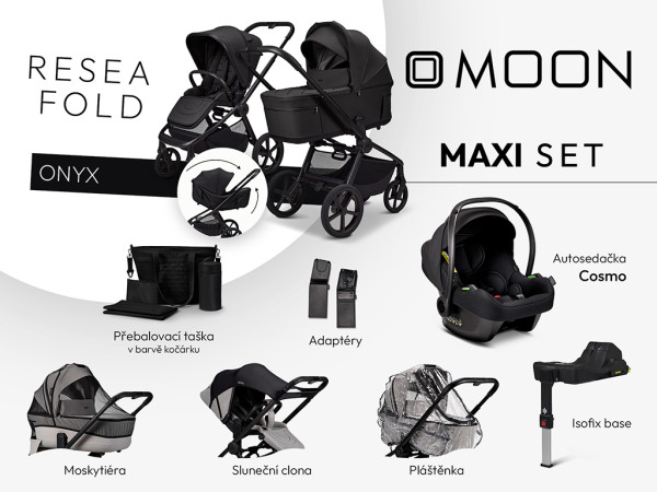 MOON ReSea FOLD maxi set - ONYX