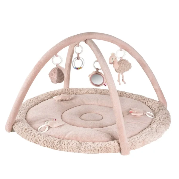 BABY FEHN 3D aktivity deka plameniak, Pink