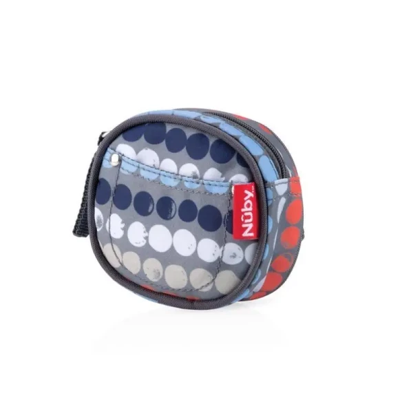 NUBY Pouzdro na dudlík, tečky