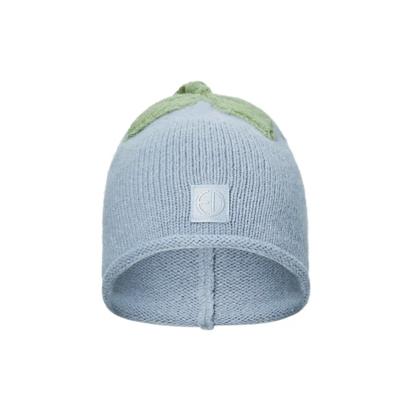 Elodie Details Čiapka Furry Knit Beanies - Blueberry Bliss 6-12 mesiacov