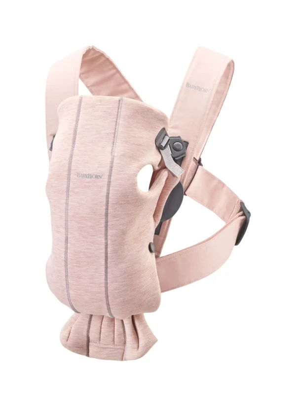 Babybjorn nosítko MINI 3D Jersey Light pink