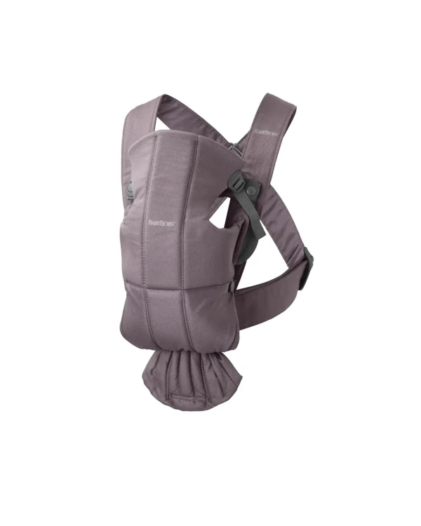 Babybjorn nosítko MINI Dark purple cotton