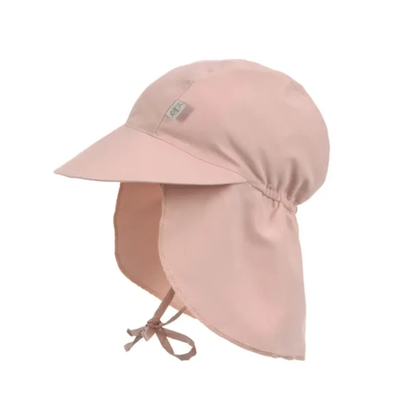 LÄSSIG Sun Protection Flap Hat peach 19-36 mo.