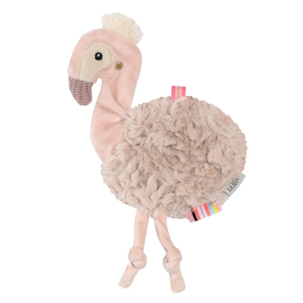 BABY FEHN Hrkálka plameniak, Pink