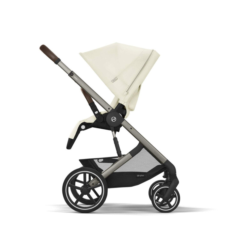 CYBEX BALIOS S LUX Seashell Beige - taupe rám 2025