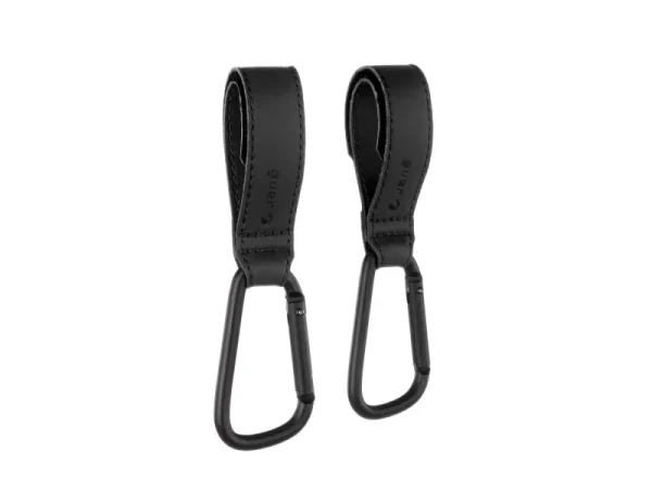 JANE Úchyty na kočík 2 ks Black