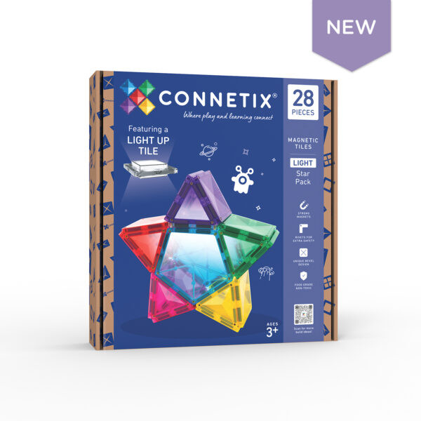 Connetix Magnetická stavebnica - Star Light Pack 28 ks