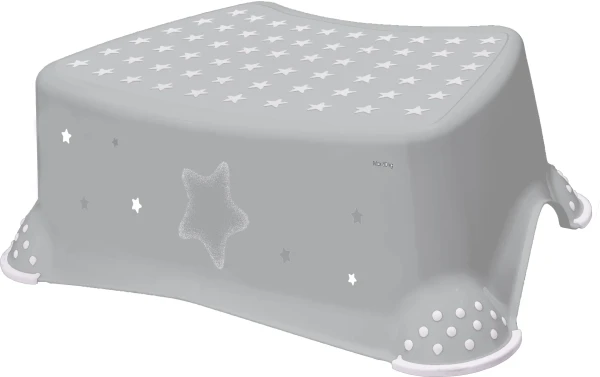 KEEEPER Stupienok k WC / umývadlu "Stars", Šedá