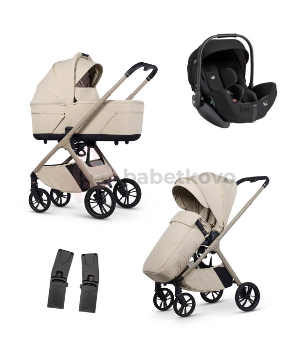 VENICCI TILA Sabbia + Autosedačka Joie i-Level Pro