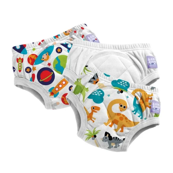 Bambino Mio učiace plienky 3-4 roky 3 balenie, combo white