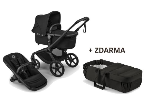 Bugaboo Fox 5 RENEW Kompletní set Black/Heritage Black-Heritage Black
