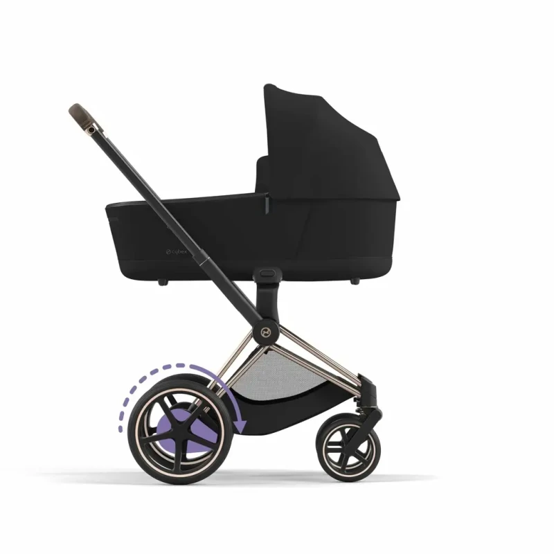 CYBEX E-PRIAM podvozok + SEAT  ROSE GOLD