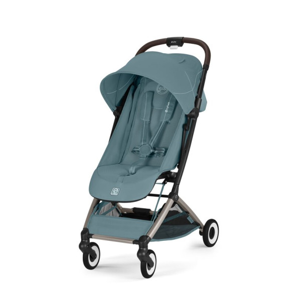 CYBEX ORFEO Stormy Blue - Taupe rám 2026