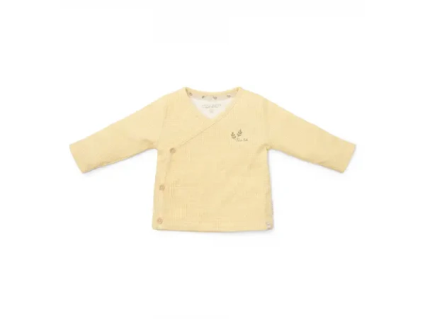 Little Dutch Triko dlouhý rukáv zavinovací Warm Yellow vel. 68