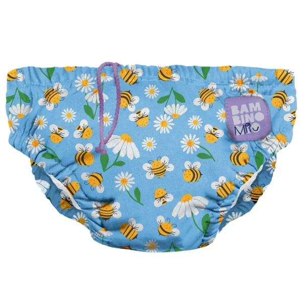 Bambino Mio dojčenské plavky Busy Bees, 0-6 mesiacov