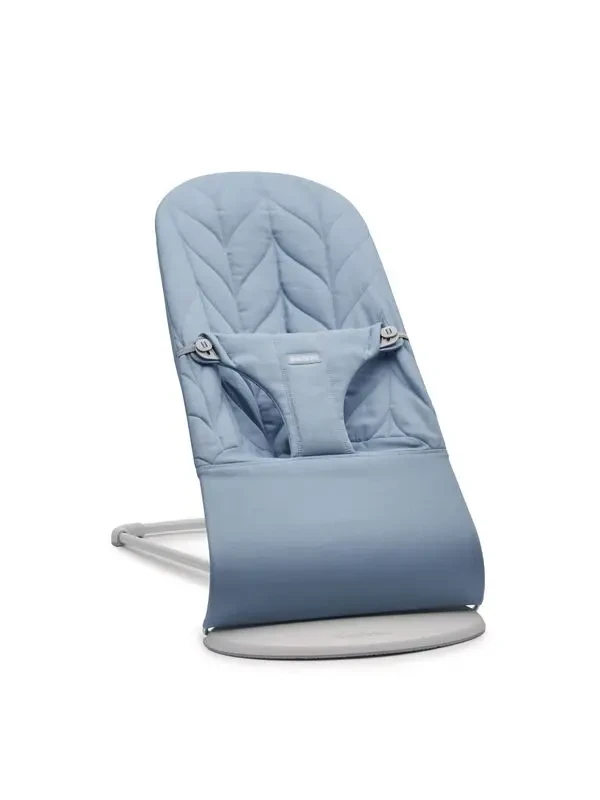 Lehátko Babybjorn Bouncer Bliss Blue Petal Woven