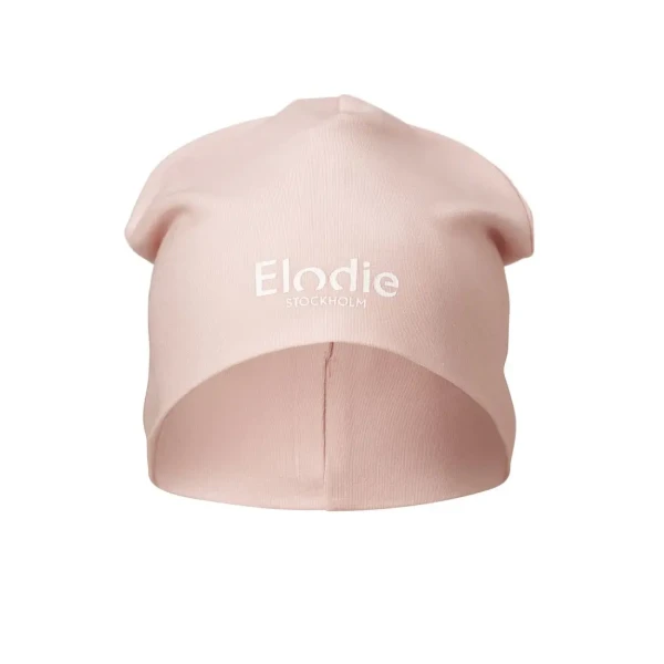 Elodie Details Bavlnená čiapka Logo Beanies - Misty Pink 0-6 mesiacov