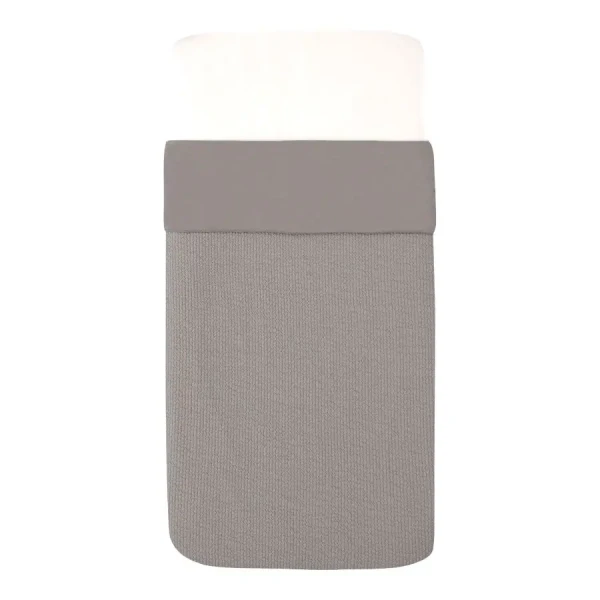 Witlof for Kids deka Tuck-inn (TOG 0,9) 40 x 80 cm Warm Grey waves