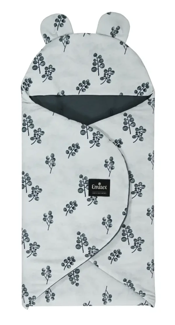 Emitex Zavinovačka UNI Grey Blooms