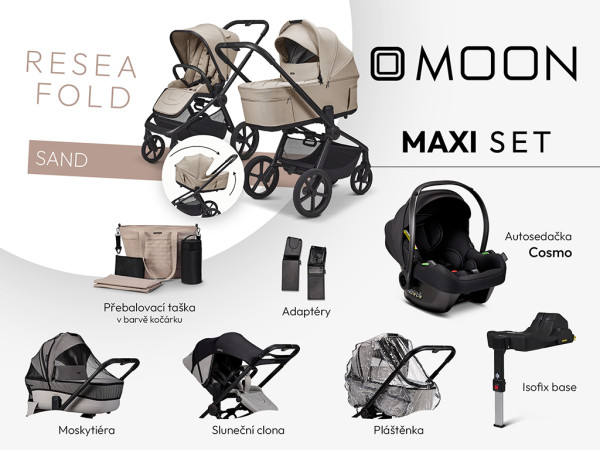 MOON ReSea FOLD maxi set - SAND