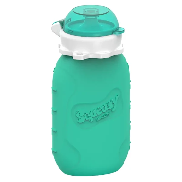 Squeasy Gear silikónová kapsička 180 ml aqua