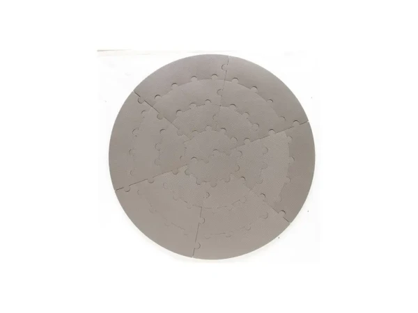 Baby Dan kulatá hrací podložka puzzle/dráha Grey 110 cm