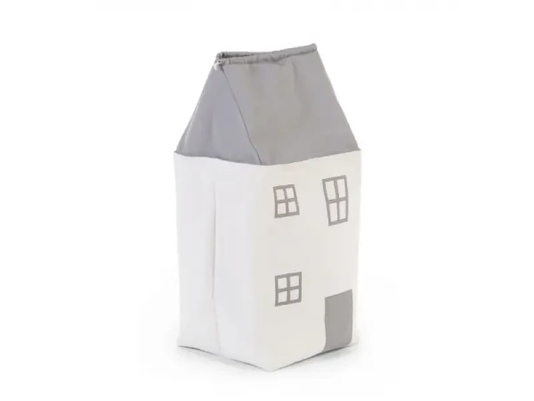 Childhome Box na hračky Dům Grey Off White