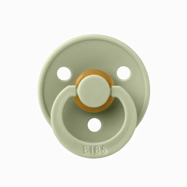 BIBS Colour cumlík z prírodného kaučuku 1ks – veľkosť 1 Sage