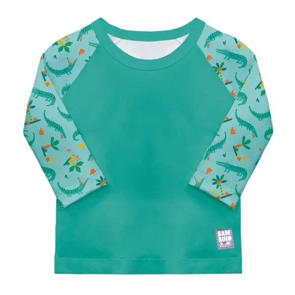 Bambino Mio detské tričko do vody s rukávom Crafty Croc, 2-3 roky