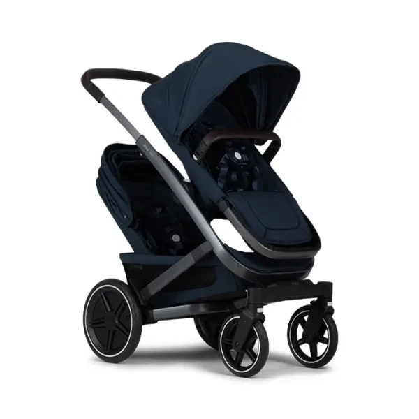 Joolz Geo3 twin komplet | Navy blue | madlo Dark brown 