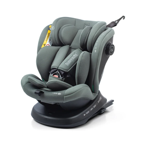 BabyAuto Autosedačka VALORA i-Fix i-Size 360 40-150, PINE GREEN