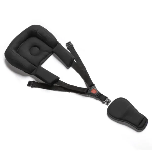 Tfk velo safety belt + head part single black