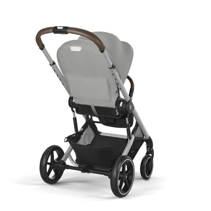 CYBEX BALIOS S LUX Stone Grey - silver rám 2025