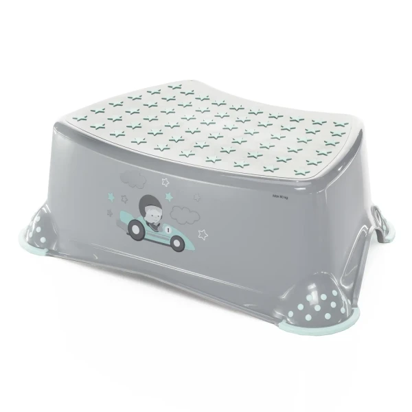 Zopa Stupínek k WC/umyvadlu "Racer", Grey/Mint
