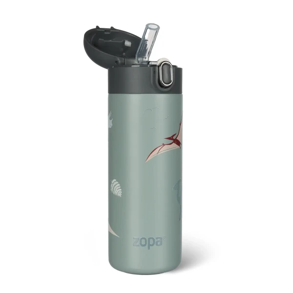 Zopa Termoska na tekutiny s brčkem 400 ml, Dino