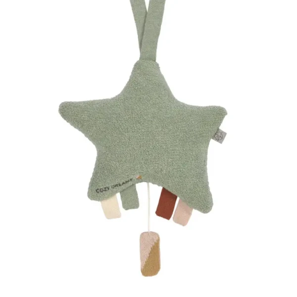 LÄSSIG Knitted Musical 2024 Little Universe Star green