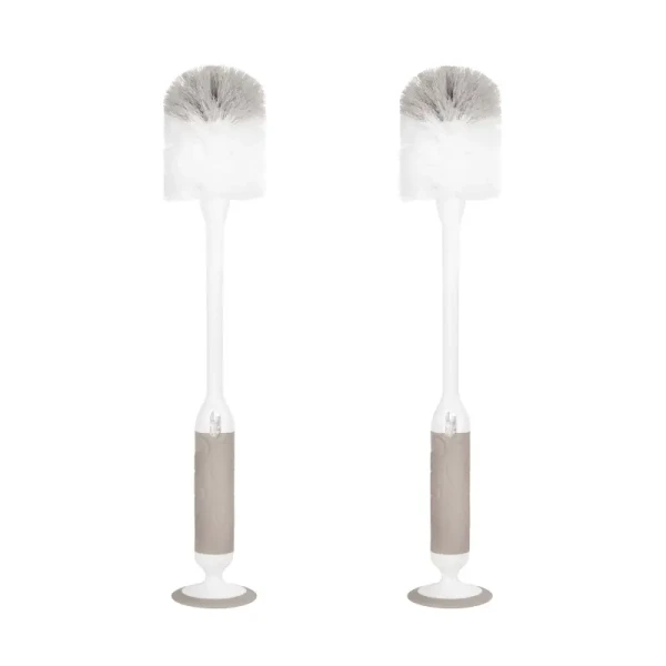 Ubbi Kartáč na lahve Deluxe, 2ks - Taupe